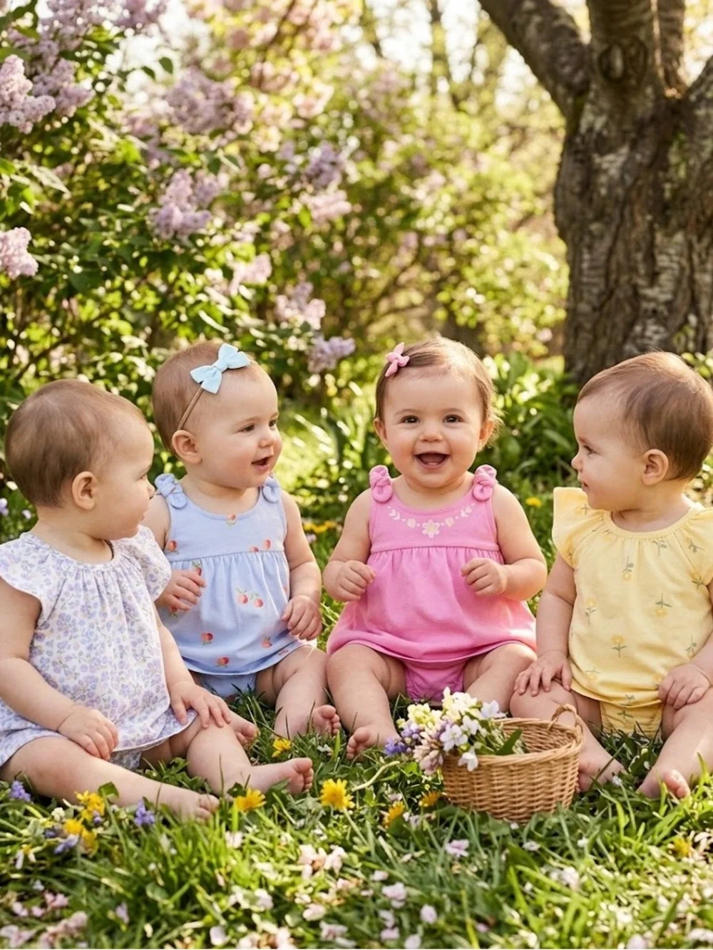 Carter's Baby Girl Dresses 4 Pieces Bundle 18 Months